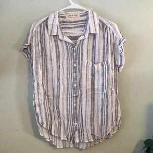 Cloth & Stone Short sleeve blouse